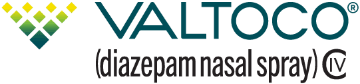 VALTOCO® (diazepam nasal spray) logo